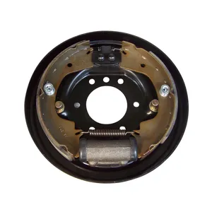 Freio hidráulico de 9", 5 parafusos, círculo de 4.5/4.75/5.0", rolamentos L44610, capacidade de 2000 lb